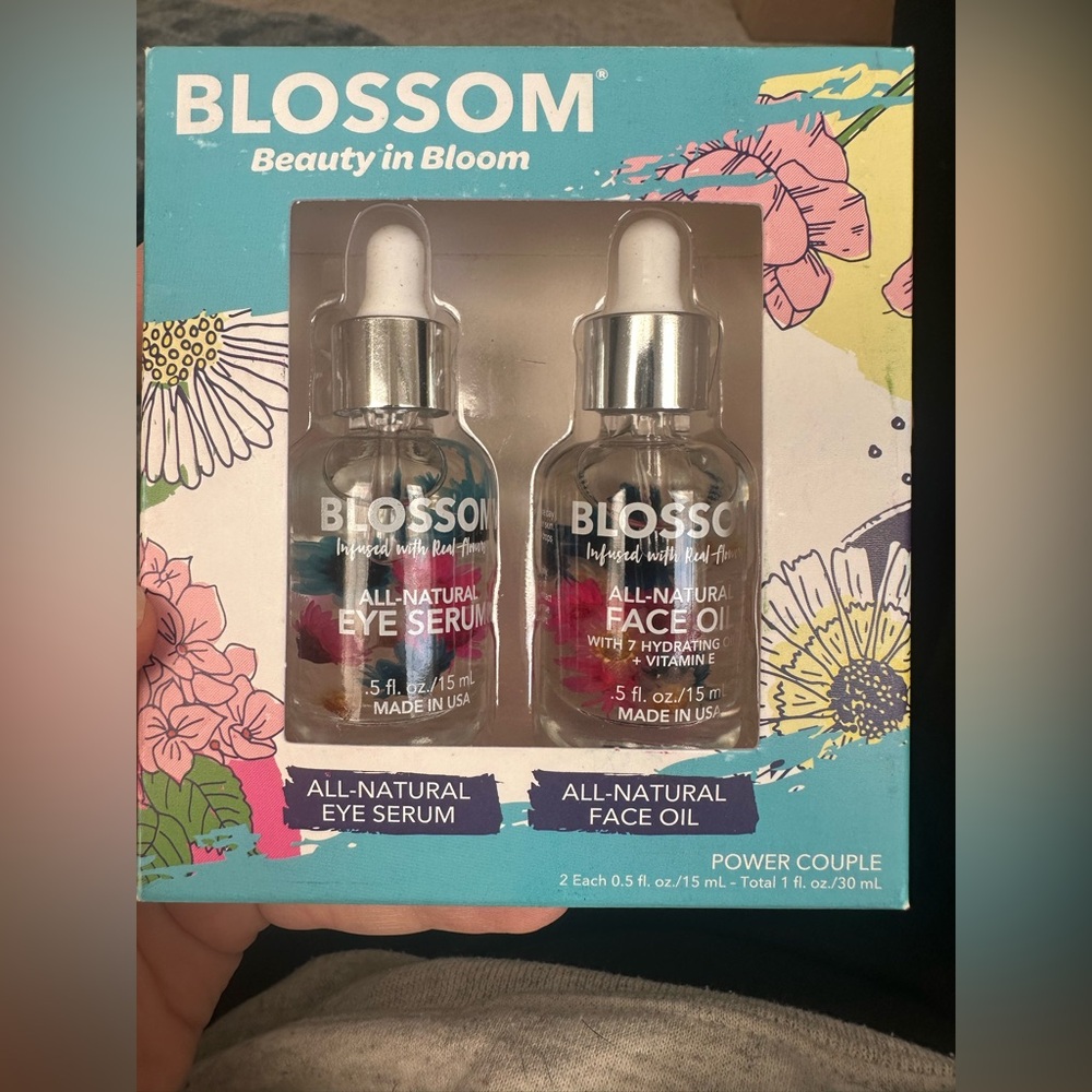 All-Natural Eye and Face Oil Set - new